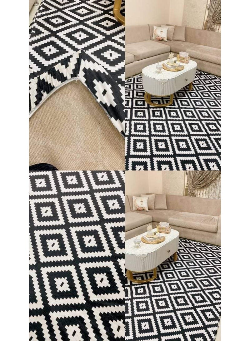 غطاء أريكة وكنبة مخملي متعدد الاستخدامات بنقشة الجاكار، مقاس 70×195 سم، مناسب لغرفة المعيشة، وأغطية الكراسي، وسجادة ديكور، وإضفاء لمسة جمالية على أثاث المنزل. - Image 5